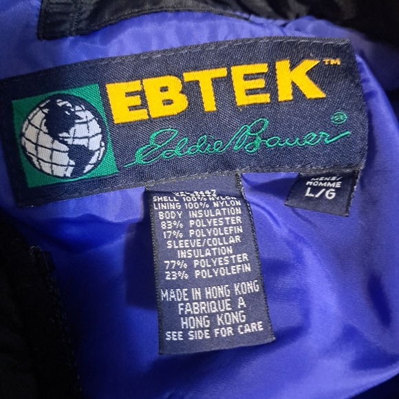 Vintage EBTEK Eddie Bauer Jacket  Size Large - Picture 5 of 5